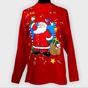 Vintage Festive Christmas Sweater women’s size S